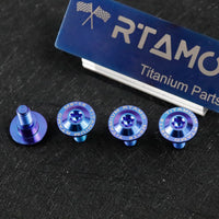 Titanium Step Bolt M6 for Cygnus Gryphus Front Fender