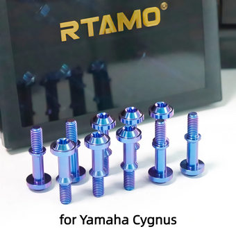 compare product Titanium CVT Bolt Disc Head with Rubber Washer for Yamaha Cygnus