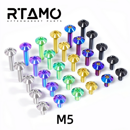 Titanium Bolt M5 Umbrella Torx Head