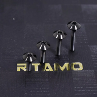 Titanium Bolt M6 Umbrella Torx Head