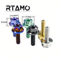 Titanium Bolt M6 Torx Head(OD=17mm)