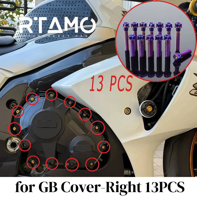 Titanium Bolts Set Fit for Suzuki GSX-R1000 2017-2024