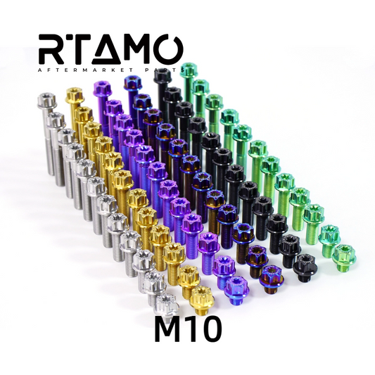 Titanium Bolt M10 Torx Head(OD=18)