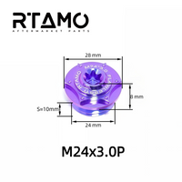 Titanium Engine Oil Bolt M24 for KTM790/890 Duke 1290SDR