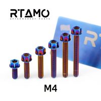 Titanium Bolt M4 Torx Head(OD=7.5)