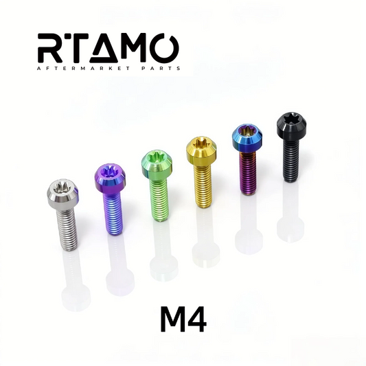 Titanium Bolt M4 Torx Head Chamfered Screw