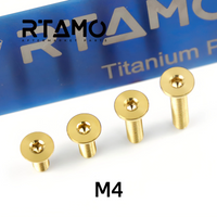 Titanium Bolt M4 Countersunk Hex Head