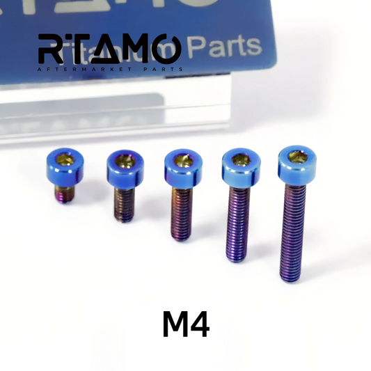 Titanium Bolt M4 Hex Socket Head