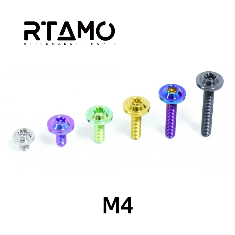 Titanium Bolt M4 Torx Head