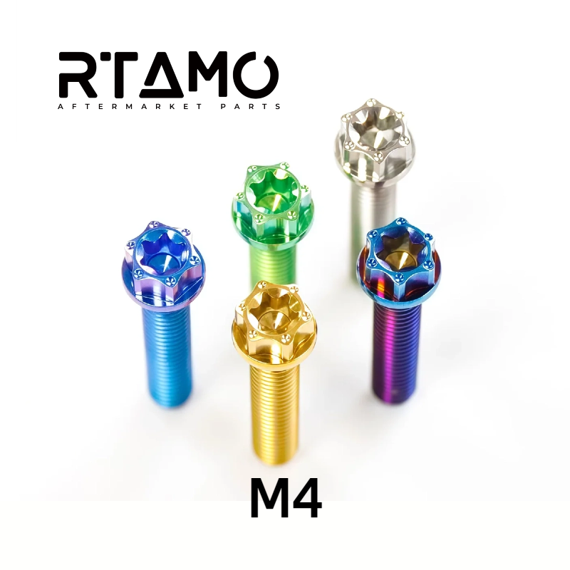 Titanium Bolt M6 Torx Head(OD=10.5)