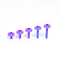 Titanium Bolt UFO Torx Head M5