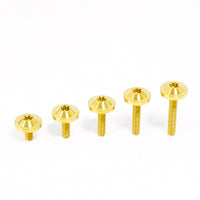 Titanium Bolt UFO Torx Head M5