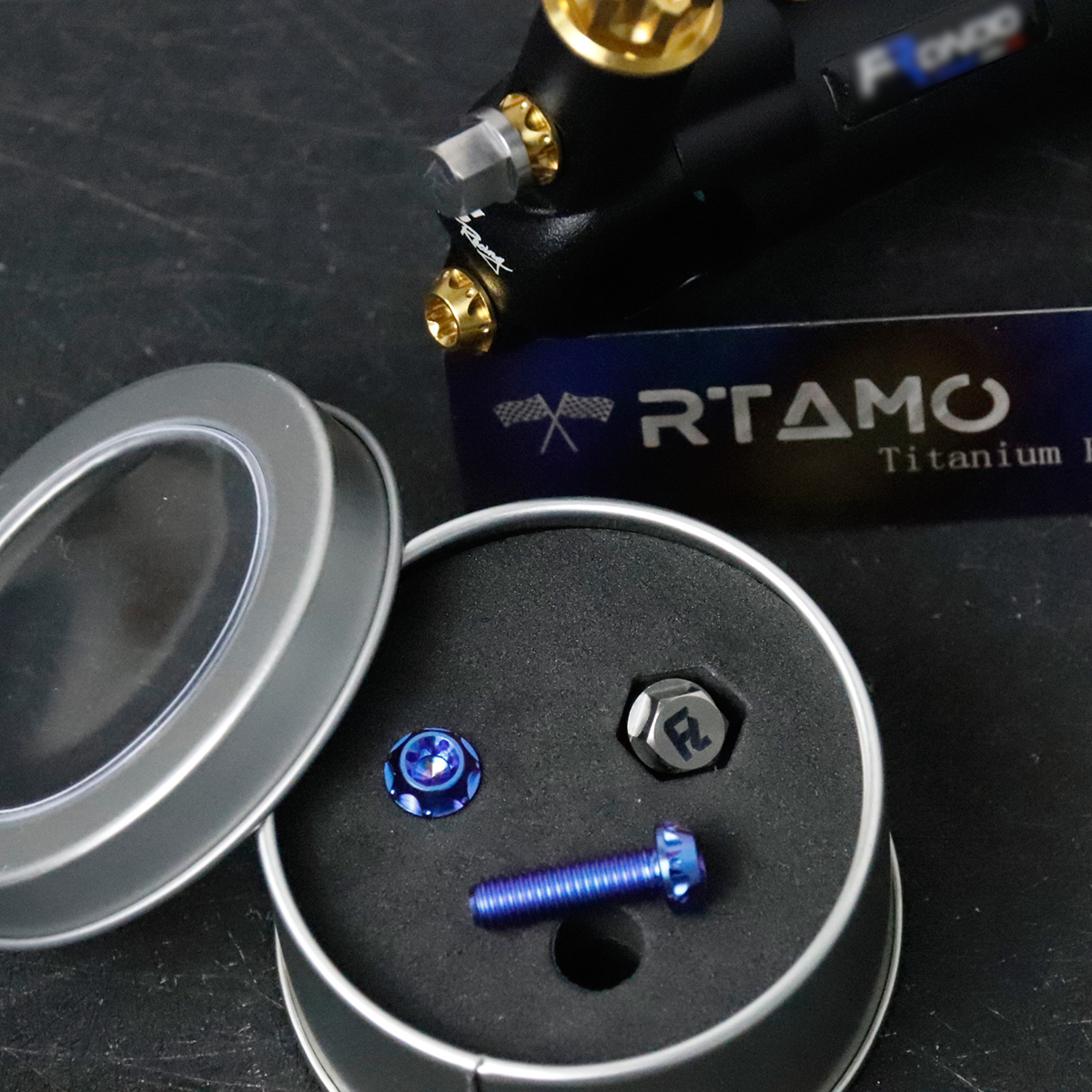 Titanium Anti-Theft Bolts M6