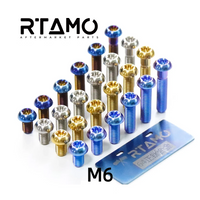 RTAMO Titanium Ball Button Bolt M6 T30