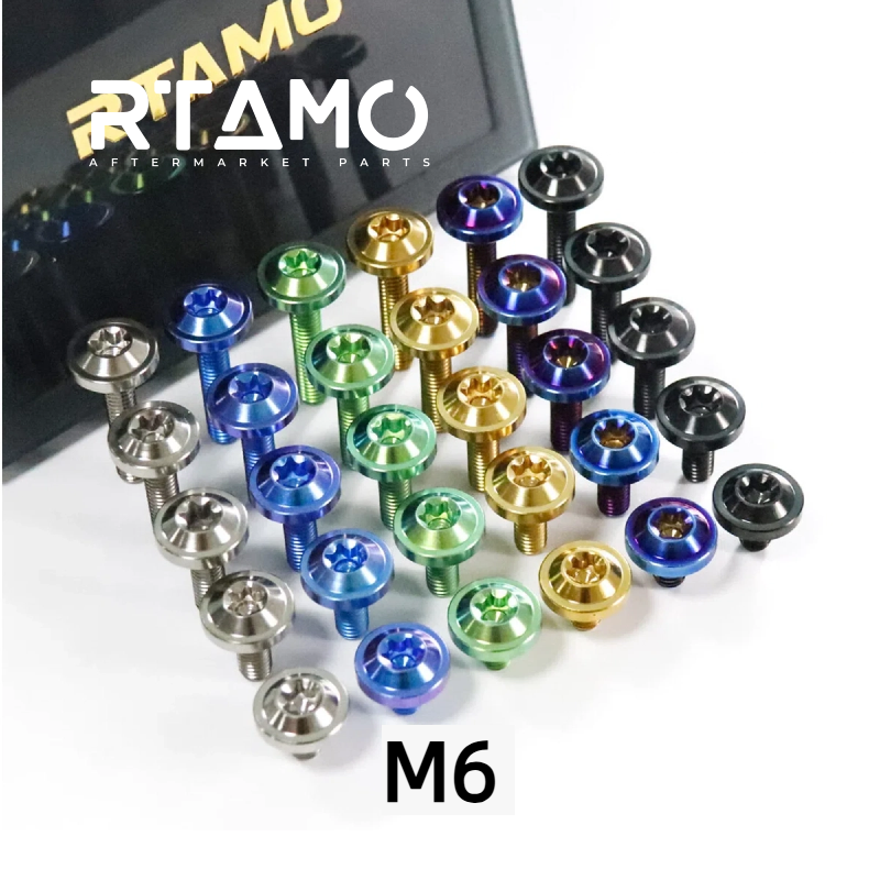 Titanium Bolt Torx Head M6