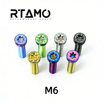 compare product M6 Titanium Bolt Pan Head T30