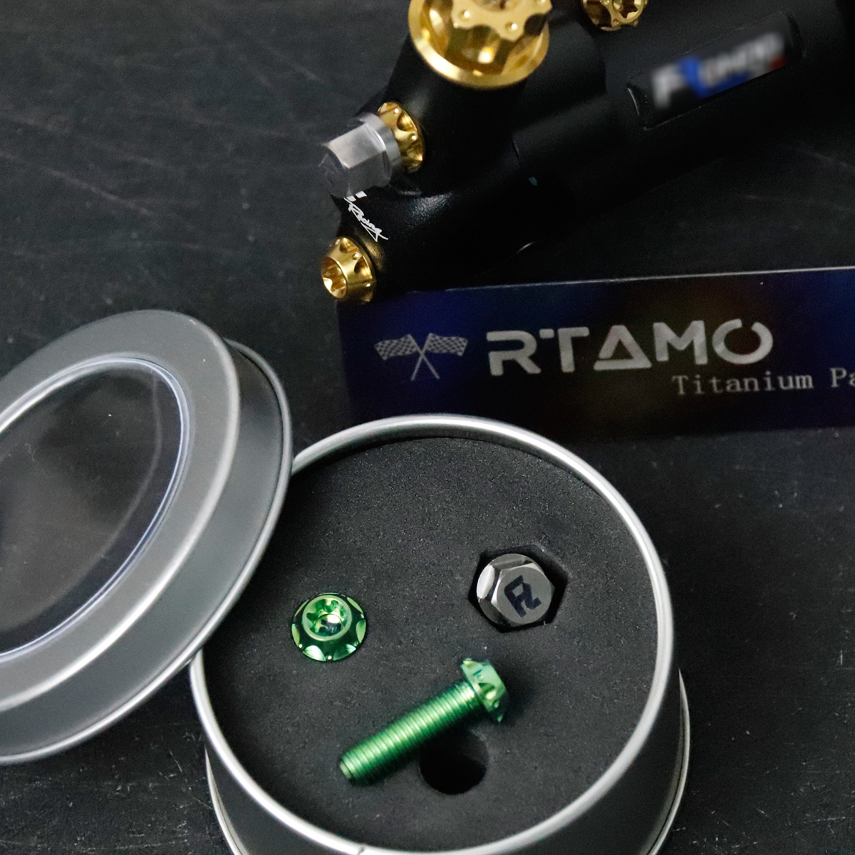 Titanium Anti-Theft Bolts M6