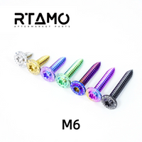 Titanium Bolt M6 Self-Tapping Screw
