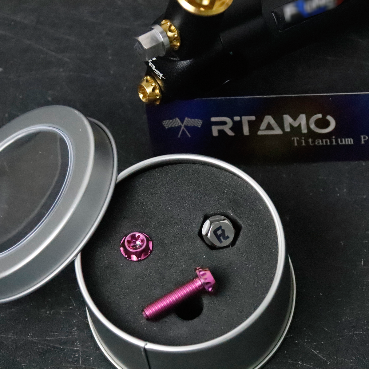 Titanium Anti-Theft Bolts M6