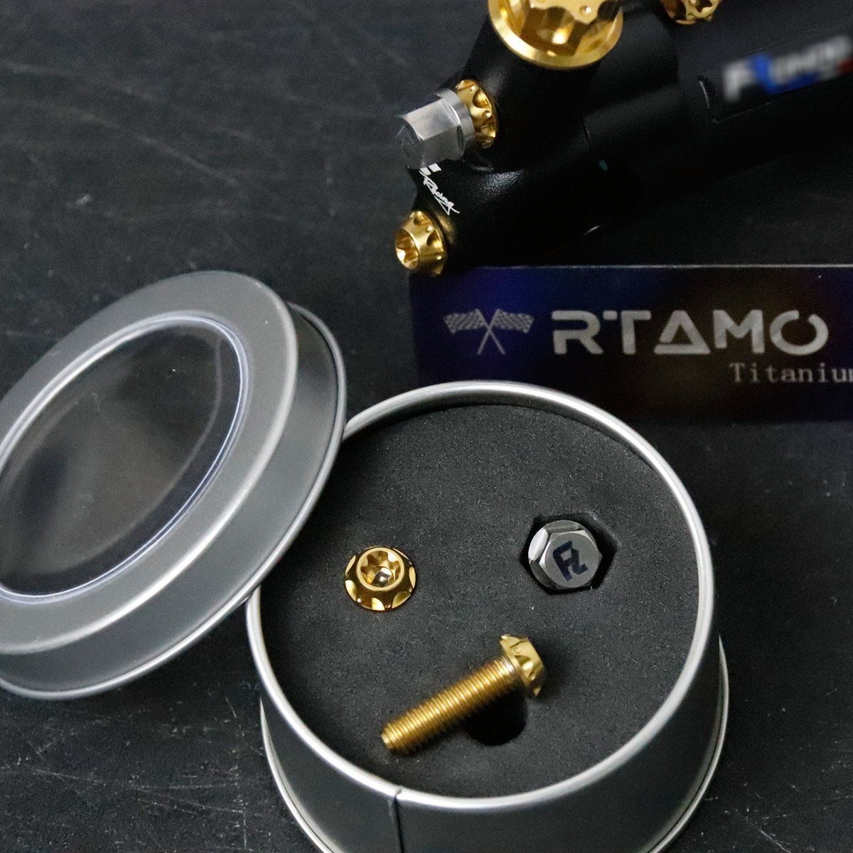 Titanium Anti-Theft Bolts M6