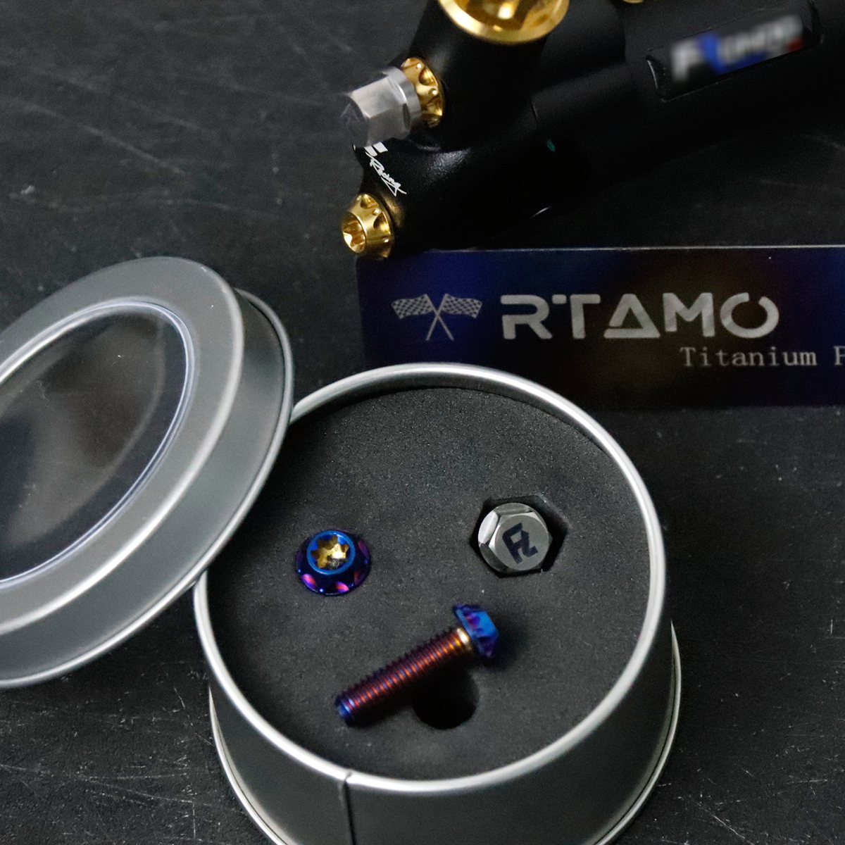 Titanium Anti-Theft Bolts M6