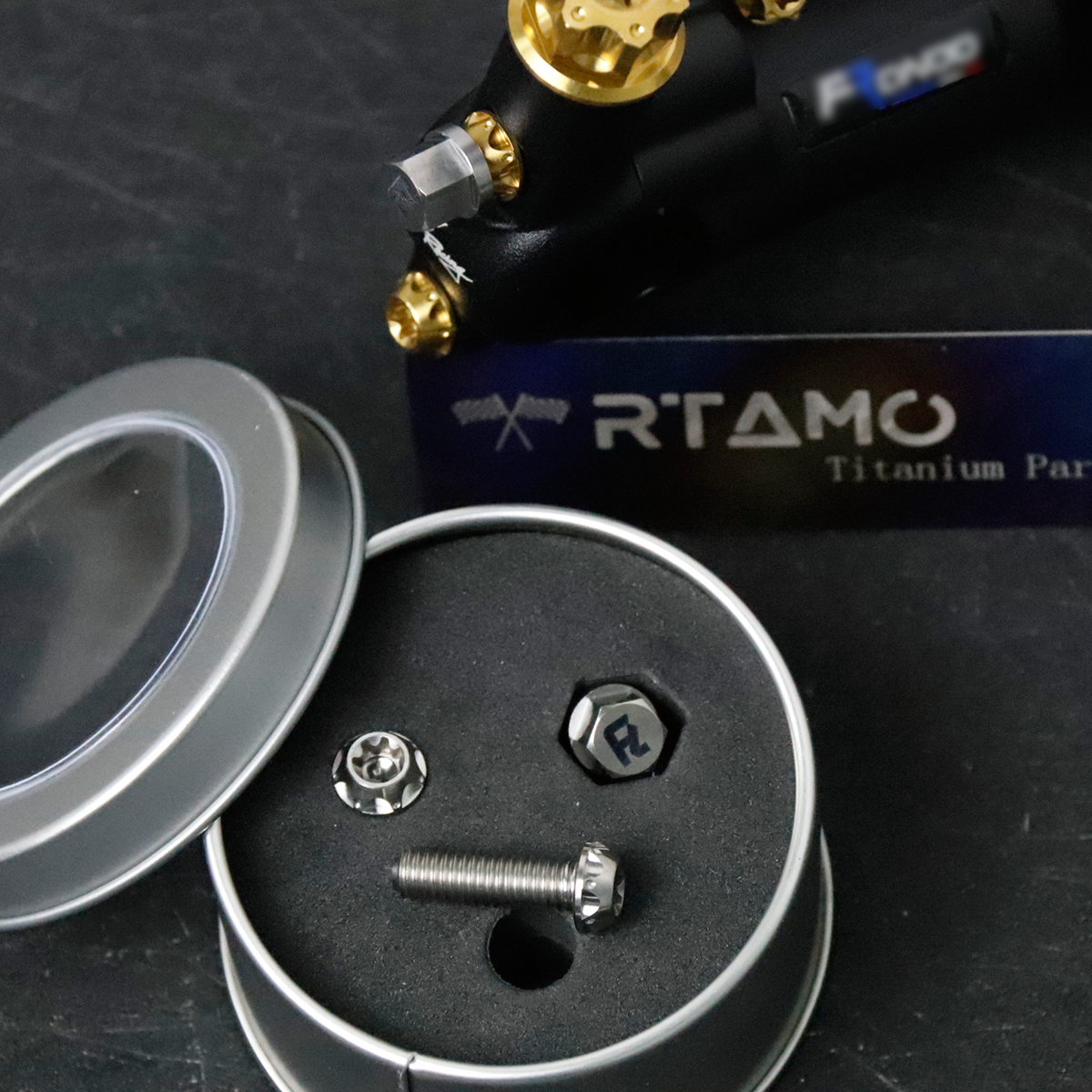 Titanium Anti-Theft Bolts M6