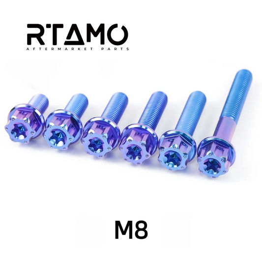Titanium Bolt M8 Torx Head(OD=16)