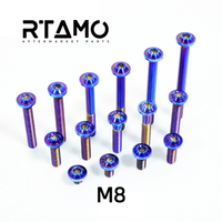 Titanium Bolt M8 Torx Disc Head