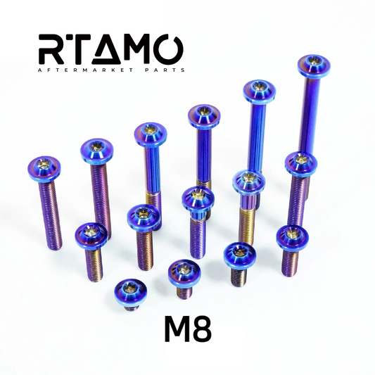Titanium Bolt M8 Torx Disc Head