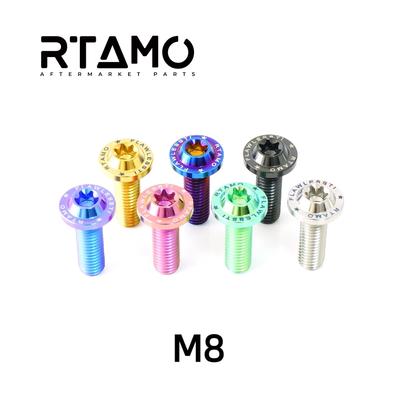 Titanium Bolt M8 Torx Head