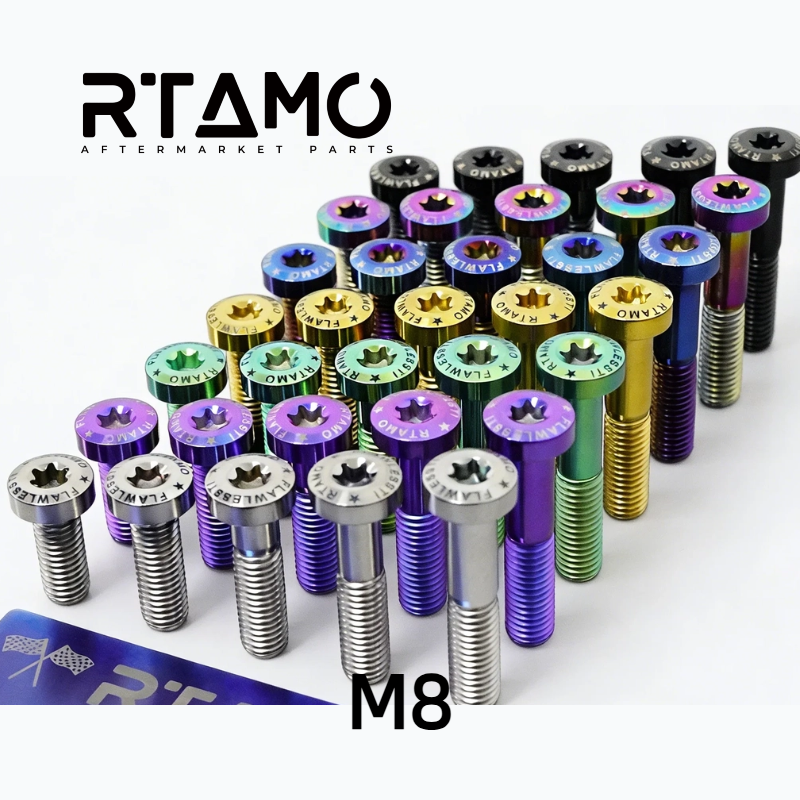 Titanium Bolt M8 Torx Pan Head T40