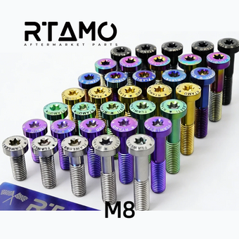 compare product Titanium Bolt M8 Torx Pan Head T40