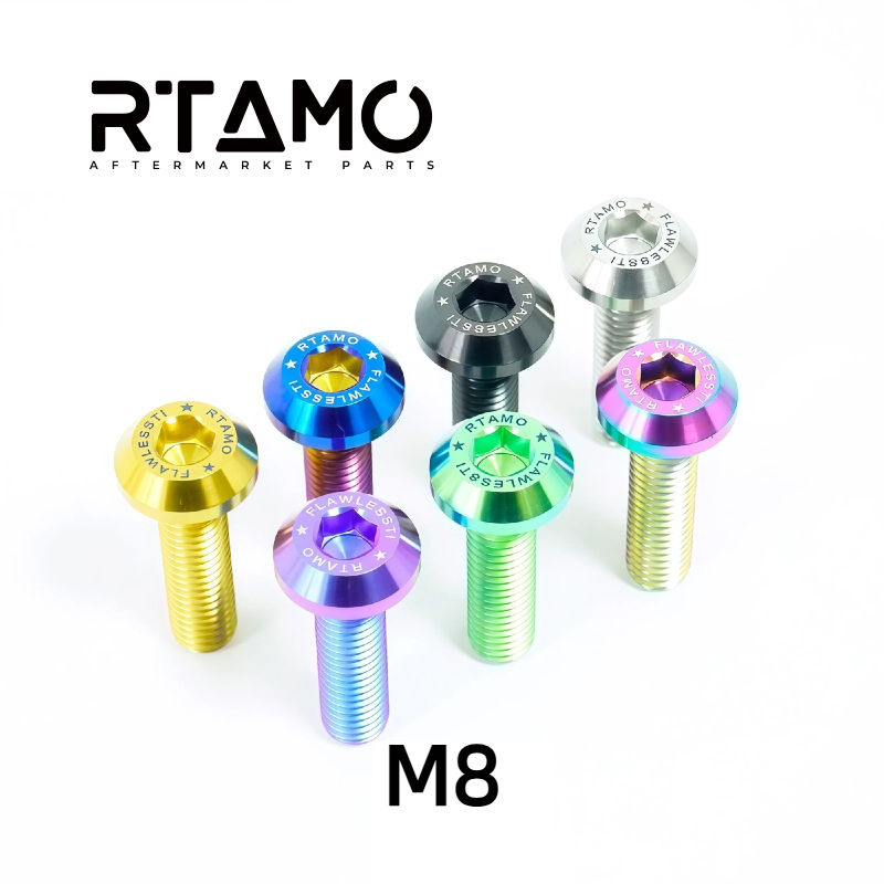 Titanium Bolt M8 Umbrella Hex Socket Head