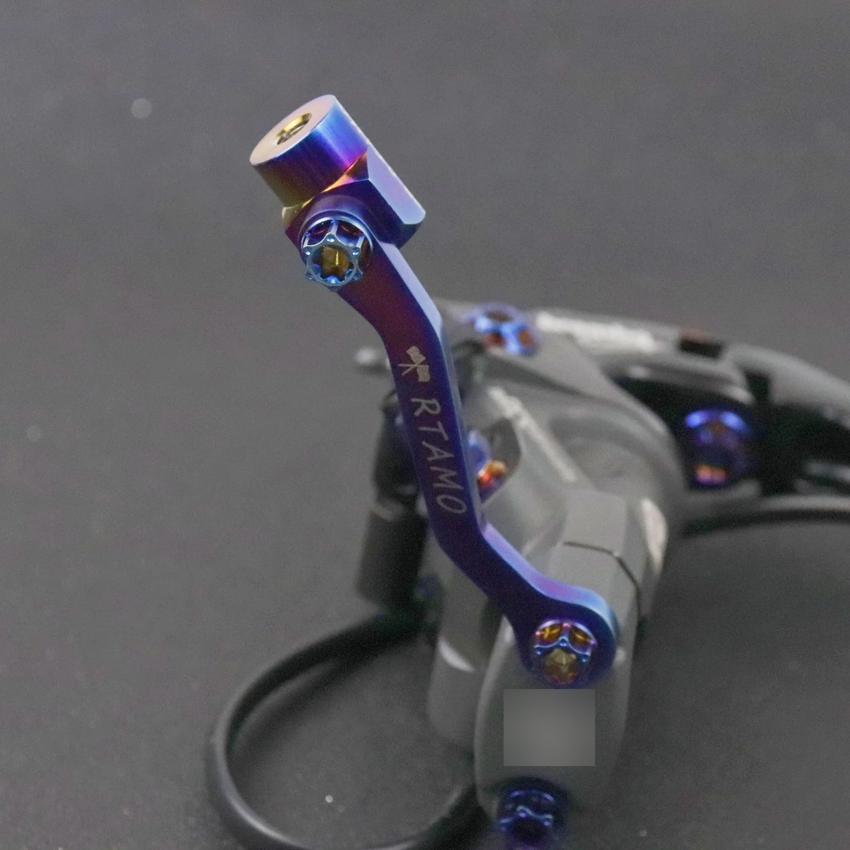 Titanium Oil Cup S Bracket +T Code for Brembo