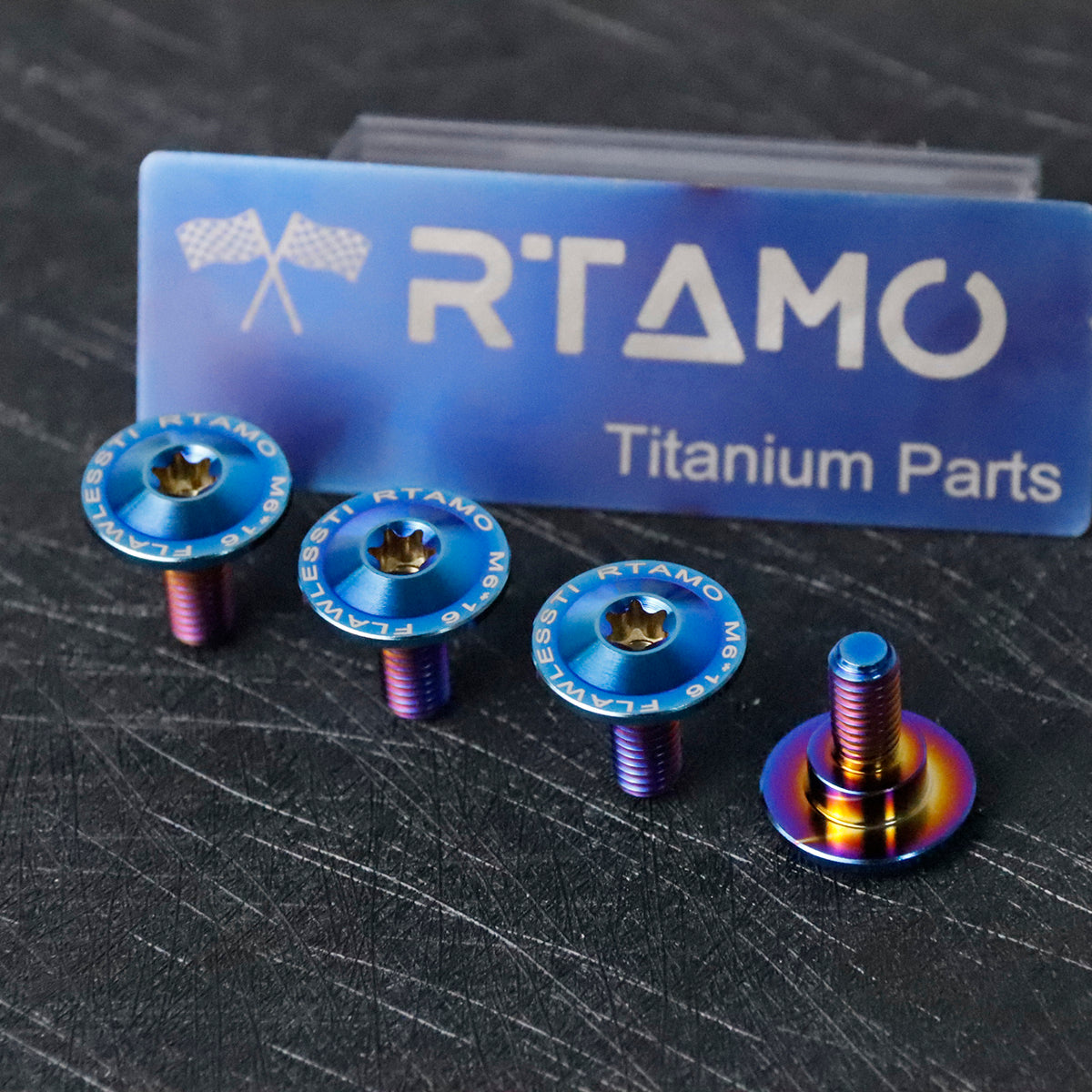 Titanium Step Bolt M6 for Yamaha Front Fender