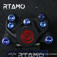 Titanium Caliper Mounting Bolts Fit for Brembo Basic 2-Piston Calipers