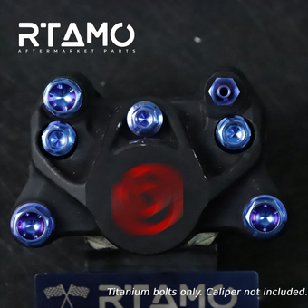 compare product Titanium Caliper Mounting Bolts Fit for Brembo Basic 2-Piston Calipers