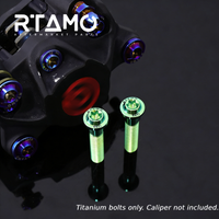 Titanium Caliper Mounting Bolts Fit for Brembo Basic 2-Piston Calipers