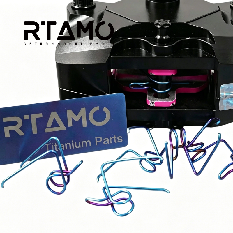 Titanium 2 Piston Caliper Springs