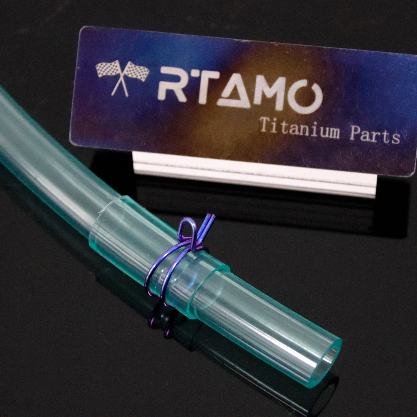 Titanium Universal Cylinder Tube Clip