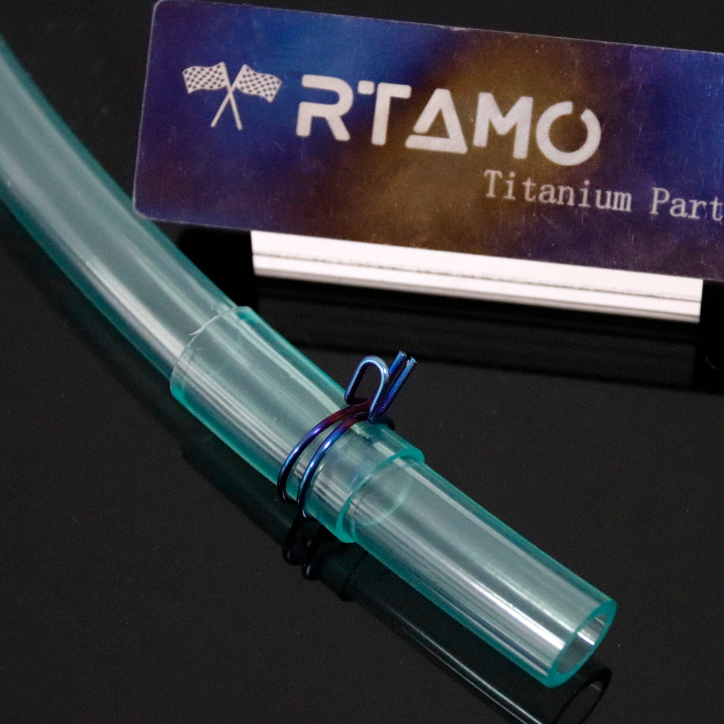 Titanium Universal Cylinder Tube Clip