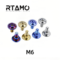 Titanium Step Bolt M6 for Cygnus Gryphus Front Fender
