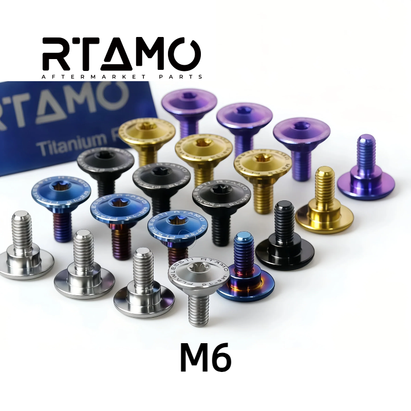 Titanium Step Bolt M6 for Yamaha Front Fender
