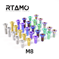 Titanium Hex Socket Head Step Bolt M8