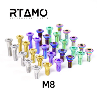 compare product Titanium Hex Socket Head Step Bolt M8