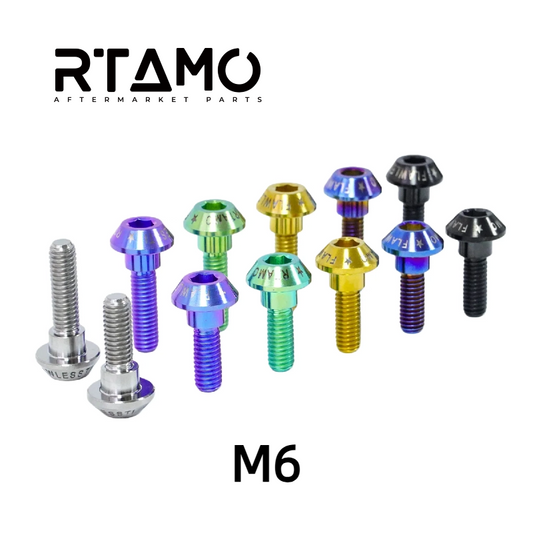 Titanium Hex Socket Head Step Bolt M6