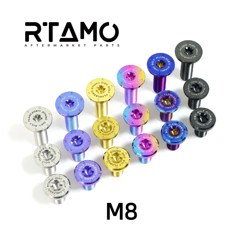 Titanium Torx Socket Step Bolt M8 for BMW