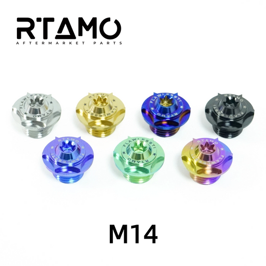 Titanium Engine Oil Cap Bolt M14