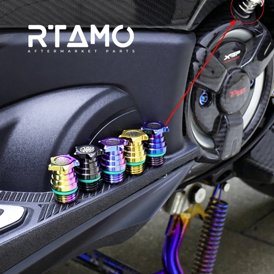 Titanium Engine Oil Bolt M20x1.5/2.5P Extended-Length