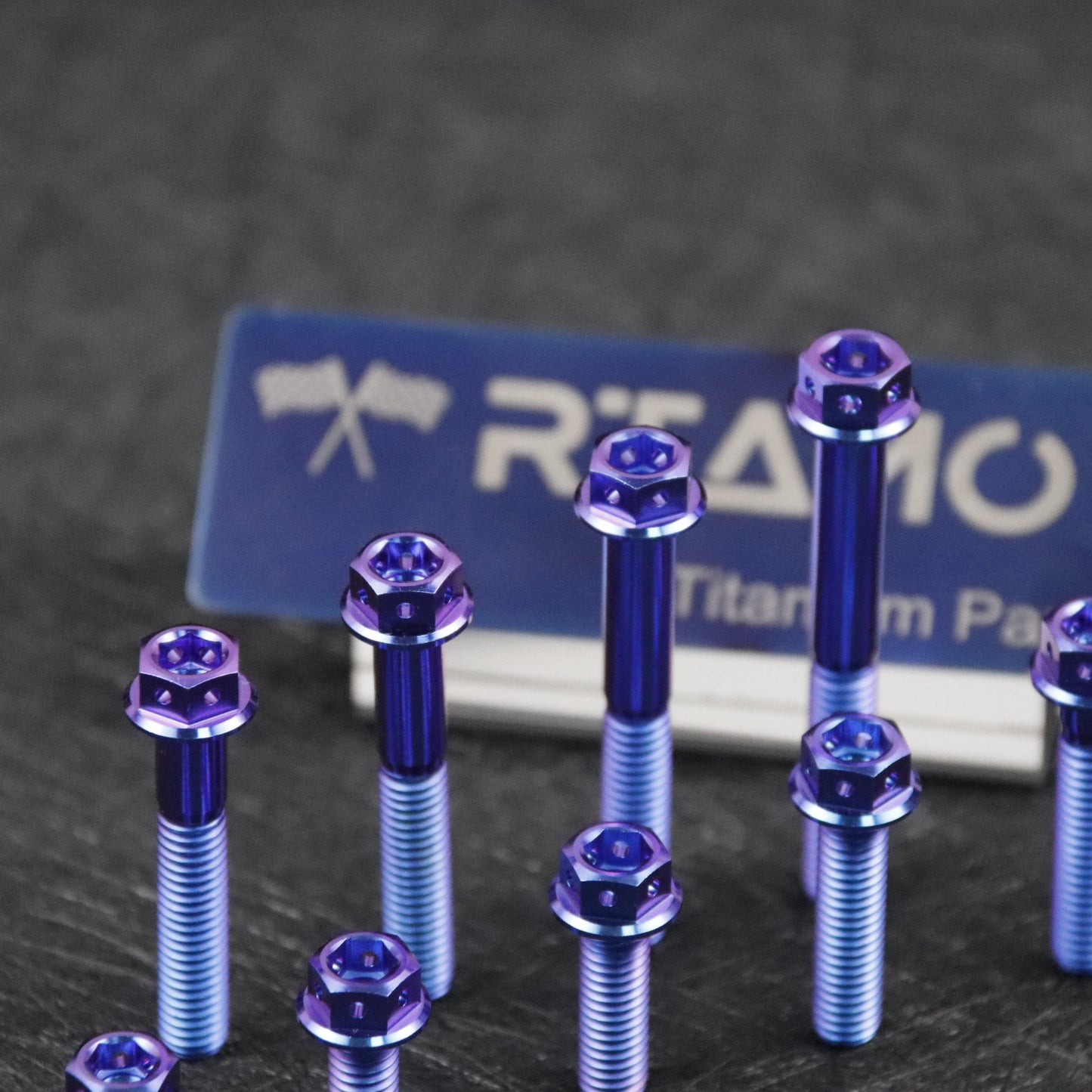 Titanium Bolts Hex Flange Head with Hole M6